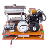 Stirlingkit TOYAN 4 stroke Gasoline Engine DIY 12V Electric Generator Science Education Laboratory Engine, view 2