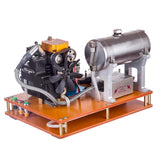 Stirlingkit TOYAN 4 stroke Gasoline Engine DIY 12V Electric Generator Science Education Laboratory Engine, view 4