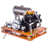 Stirlingkit TOYAN 4 stroke Gasoline Engine DIY 12V Electric Generator Science Education Laboratory Engine, view 5