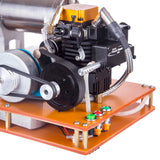 Stirlingkit TOYAN 4 stroke Gasoline Engine DIY 12V Electric Generator Science Education Laboratory Engine, view 6