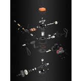 Stirlingkit Toyan DIY Four Stroke Methanol RC Engine For RC Car Boat Plane FS-S100AC, view 3