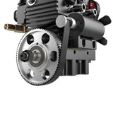 Stirlingkit TOYAN FS-L200 Two Cylinder Four Stroke Nitro RC Engine Model For 1/10 1/12 1/14 RC Car Ship Model, view 3