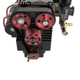 Stirlingkit TOYAN FS-L200 Two Cylinder Four Stroke Nitro RC Engine Model For 1/10 1/12 1/14 RC Car Ship Model, view 5