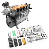 Stirlingkit TOYAN FS-L400BGC Gas Powered 14CC Inline Four Cylinder 4 Stroke Engine Model Kits Full Set One Key Start, view 2