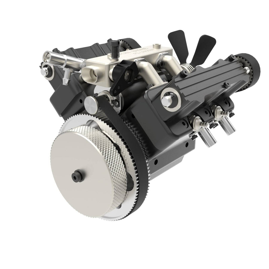 Stirlingkit TOYAN FS-V400WA Water-Cooled V4 Engine Four-Cylinder 4 Stroke 14cc RC Methanol Engine Model