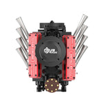 Stirlingkit TOYAN FS-V800WGPC 1/10 Mini V8 Engine Model Building kits Run on Gas 28cc, view 2
