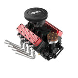 Stirlingkit TOYAN FS-V800WGPC 1/10 Mini V8 Engine Model Building kits Run on Gas 28cc, view 3