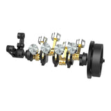 Stirlingkit TOYAN FS-V800WGPC 1/10 Mini V8 Engine Model Building kits Run on Gas 28cc, view 5