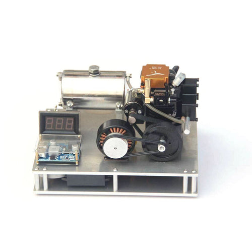 Stirlingkit TOYAN One-key Electric Start Single Cylinder 4-stroke Gasoline Engine Generator Model with Voltage Digital Display & Dual USB Voltage Stabilizer