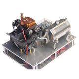 Stirlingkit TOYAN One Key Electric Start Single Cylinder 4 Stroke Methanol Engine Generator Modified Set, view 2