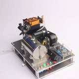 Stirlingkit TOYAN One Key Electric Start Single Cylinder 4 Stroke Methanol Engine Generator Modified Set, view 3