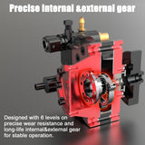 Stirlingkit Toyan RS-S100 Single Rotor Rotary Engine Model with Starter Kit Base Full Set One Key Start, view 6