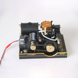 Stirlingkit Toyan Single Cylinder 4 Stroke Gasoline Modified Engine Model with Digital Display 12V/5V, view 5