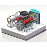 Stirlingkit TOYAN V8 FS-V800WGPC Build Your Own V8 Engine Model Kits That Runs on Gas Full Sets, view 2