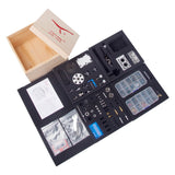 Stirlingkit Toyan X-Power 2-Cylinder 4-Stroke Kit DIY Build RC Car Engine FS-L200W -Blue, view 5