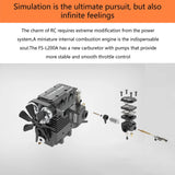 Stirlingkit Toyan X-POWER Sand Cruiser Nitro 1/8 RC Car Desert Rock Crawler DIY Kit with FS-L200 Engine & 5 Speed Gearbox, view 4