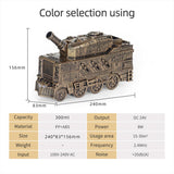 Stirlingkit Train Steam Ship Design Humidifier Diffuser, view 4