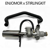 Stirlingkit Turbocharger for Enjomor L6 28cc Inline-6 Engine Model GS-L6, view 6