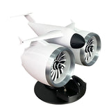 Stirlingkit Twin Turbofan Jet Engine Model with Throttle Control, view 5