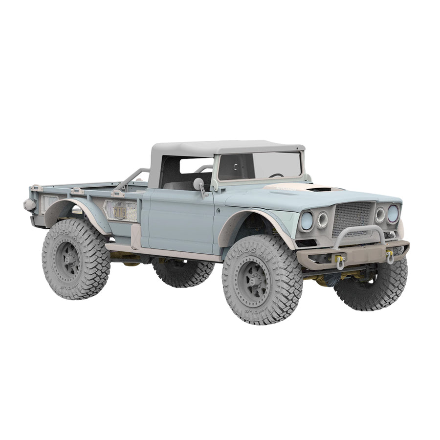Stirlingkit TWOLF M715 1/8 Scale 2.4G RC 4WD Off-Road Climbing Pickup Truck Model KIT
