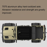 Stirlingkit TWOLF TW-715 V8 Engine RC Off-road  4-Door Pick-up Truck Vehicle Crawler KIT 4WD 1/10 (No Electronic Equipment), view 2