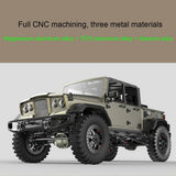 Stirlingkit TWOLF TW-715 V8 Engine RC Off-road  4-Door Pick-up Truck Vehicle Crawler KIT 4WD 1/10 (No Electronic Equipment), view 5