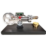 Stirlingkit γ Type Digital Stirling Engine Model with Glow Lamp Bead Science Experiment Toy, view 3