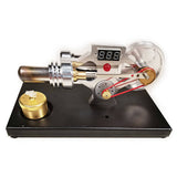 Stirlingkit γ Type Digital Stirling Engine Model with Glow Lamp Bead Science Experiment Toy, view 5