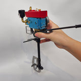 Stirlingkit Underwater Propeller Fixed Long Bracket Set for RETROL 2.6cc Single Cylinder 4-Stroke Gasoline Engine, view 4