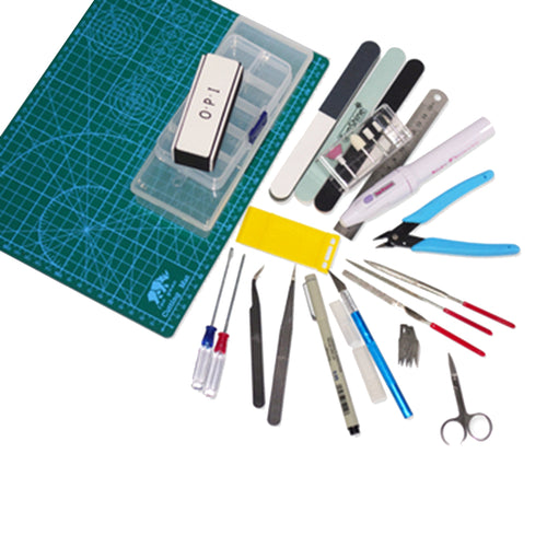 Stirlingkit Universal Mini DIY Model Tools Kit for Basic Model Building Crafts Tools