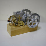 Stirlingkit Update Version Horizontal Hit and Miss Water-cooled Gasoline Engine ICE Model M92, view 2