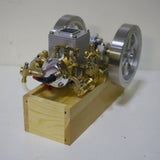 Stirlingkit Update Version Horizontal Hit and Miss Water-cooled Gasoline Engine ICE Model M92, view 4