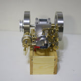 Stirlingkit Update Version Horizontal Hit and Miss Water-cooled Gasoline Engine ICE Model M92, view 5