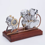 Stirlingkit Upgrade Base for CISON FG-9VT V-twin Engine, view 4