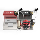 Stirlingkit Upgrade Electric Start Kit Starter Motor with Base for TOYAN Single Rotor & Twin Rotor Engines, view 2