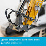 Stirlingkit Upgrade KABOLITE K970 1/14 2.4G Metal Hydraulic RC Excavator Construction Vehicles Toy - RTR, view 4