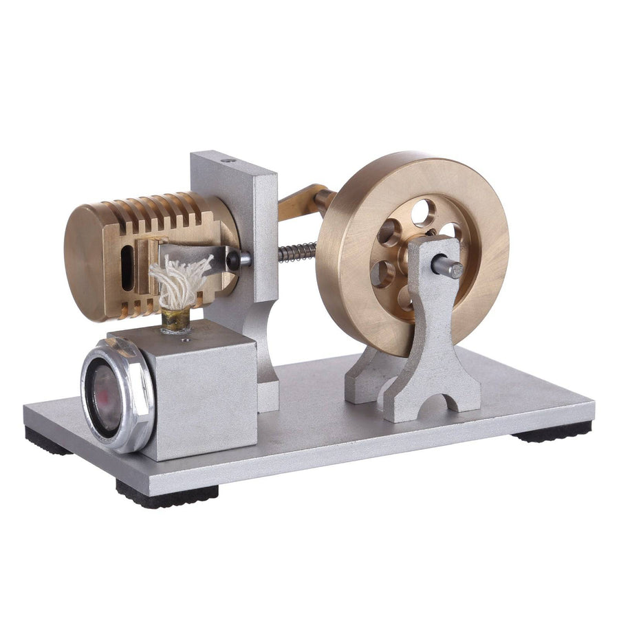 Stirlingkit Upgrade Single Cylinder Vacuum Flame Licker Stirling Engine Model Toy