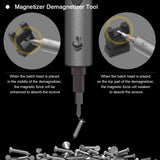 Stirlingkit USB Rechargeable Cordless Model Engine Repair Tool Kit Mini Electric Screwdriver Set 24-in-1, view 2