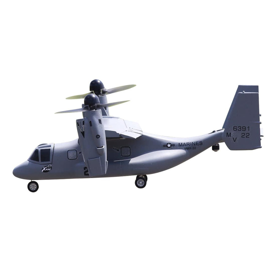 Stirlingkit V-22 RC Aircraft VTOL Tilt-Rotor Flight 826mm RTF- Grey