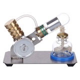 Stirlingkit V-shape Stirling Engine Kit Scientific Experiments Model Education Toy, view 3