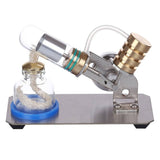 Stirlingkit V-shape Stirling Engine Kit Scientific Experiments Model Education Toy, view 4