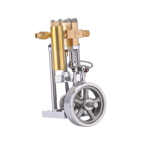 Stirlingkit V1313 Mini Reversing Single-Cylinder Steam Engine Vertical Model Kits for Beginner