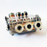 Stirlingkit V6 Solenoid Engine Brushless Electromagnetic Motor Model Engine, view 4