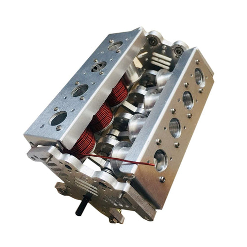 Stirlingkit V8 Electromagnetic Engine Model Engine Toy for Model Car / Ship