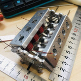 Stirlingkit V8 Electromagnetic Engine Model  Engine Toy for Model Car / Ship, view 3