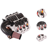 Stirlingkit V8 Engine Hood Fan Radiator for Traxxas Trx4, view 3