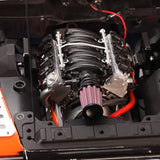 Stirlingkit V8 Engine Hood Fan Radiator for Traxxas Trx4, view 4