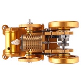 Stirlingkit Vacuum Flame Licker Stirling Engine Model Toy with Brass Cylinder Piston, view 2