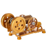 Stirlingkit Vacuum Flame Licker Stirling Engine Model Toy with Brass Cylinder Piston, view 5