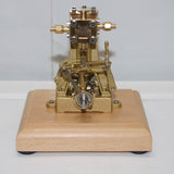 Stirlingkit Vintage Working Steam Engine Model Double-acting Reciprocating Steam Engine, view 4